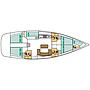 Book yachts online - sailboat - Cyclades 50.5 - Lady Kiki II - rent