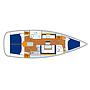 Book yachts online - sailboat - Sunsail 41.1 - Sunsail 41.1 (2013) - rent