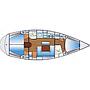 Book yachts online - sailboat - Bavaria 38 - B38-05 - rent