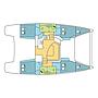 Book yachts online - catamaran - Lipari 41 - Dreamseeker - rent