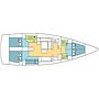 Book yachts online - sailboat - Dufour 500 Grand Large - Djamileh - rent