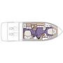 Book yachts online - motorboat - Cranchi 43 IPS - Sunpower - rent