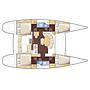 Book yachts online - catamaran - Lagoon 380 - Gemini - rent