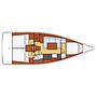 Book yachts online - sailboat - Oceanis 38 - Giustina - rent