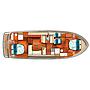 Book yachts online - motorboat - Linssen GS 40.0 AC - Kornjaca - rent