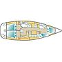 Book yachts online - sailboat - Sun Odyssey 43 - Echo (refit 2018) - rent