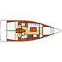 Book yachts online - sailboat - Oceanis 38 (3 cabins) - Salsa - rent