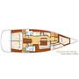Book yachts online - sailboat - Oceanis 46 - AEGEAS - rent
