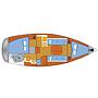 Book yachts online - sailboat - Bavaria 31 Cruiser - Free Spirits - rent