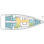 Book yachts online - sailboat - Oceanis 41.1 - TUREIS - rent
