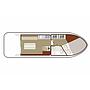 Book yachts online - motorboat - Sedan 800 - SIREUIL FR - rent