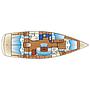 Book yachts online - sailboat - Bavaria 46 Cruiser - Leda - rent