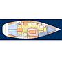 Book yachts online - sailboat - Sun Odyssey 42.2 - Orion III - rent