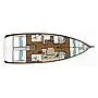 Book yachts online - sailboat - Sun Odyssey 490 - ADAMASTOS - rent