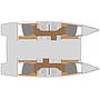 Book yachts online - catamaran - Astrea 42 - Sereia - rent
