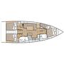 Book yachts online - sailboat - Oceanis 40.1 - Oceanis 40.1 Corfu 4 cabins version - rent