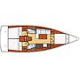 Book yachts online - sailboat - Oceanis 38.1 - The boss II - rent