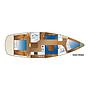 Book yachts online - sailboat - Hunter 40 - Pegasus - rent
