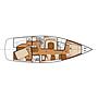 Book yachts online - sailboat - Catalina 45 - Serenity - rent
