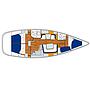 Book yachts online - sailboat - Sun Odyssey 43 - Escape - rent