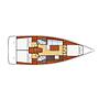 Book yachts online - sailboat - Oceanis 38.1 - Era - Standard line - rent