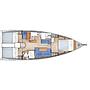 Book yachts online - sailboat - Sun Odyssey 410 - Sky Ela - rent