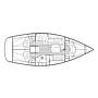 Book yachts online - sailboat - Bavaria 35 Cruiser - Alba - rent
