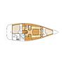Book yachts online - sailboat - First 35 - Saggitarius - rent