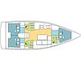 Book yachts online - sailboat - Dufour 390 Grand Large - PRES- 390-20-G - rent