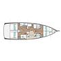 Book yachts online - sailboat - Sun Odyssey 490 - GOLDFISH - rent