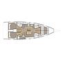 Book yachts online - sailboat - Oceanis 46.1 (5/3) - SALTY KISS - rent