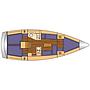 Book yachts online - sailboat - Bavaria Cruiser 37* - SEVEN - rent