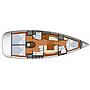 Book yachts online - sailboat - Sun Odyssey 42 i - M2 - rent
