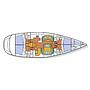 Book yachts online - sailboat - Jeanneau Sun Odyssey 54DS - Anna Katharina - rent