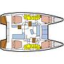 Book yachts online - catamaran - Lagoon 42 - Taina - rent
