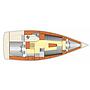 Book yachts online - sailboat - Bavaria Cruiser 34 - Sora - rent