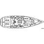 Book yachts online - sailboat - Beneteau 50-4 - Alboran Bikini Cabo Verde - rent
