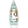 Book yachts online - sailboat - Cyclades 50.5 - Galeodea - rent