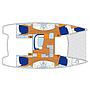 Book yachts online - catamaran - Sunsail 454 - Sunsail 454 (2017) - rent