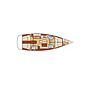 Book yachts online - sailboat - Cyclades 50.5 - Emma & Jack - rent