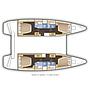 Book yachts online - catamaran - Lagoon 42 - Emma (A/C-Generator) (Pax 12) Brand New 2021 - rent
