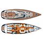Book yachts online - sailboat - Sun Odyssey 54DS - Mata - rent
