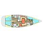 Book yachts online - sailboat - Elan 434 Impression - Aquaholic - rent