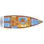 Book yachts online - sailboat - Sun Odyssey 519 - Elsa - rent
