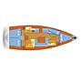 Book yachts online - sailboat - Sun Odyssey 439 - Jason - rent