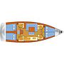 Book yachts online - sailboat - Sun Odyssey 479 - Horizon - rent