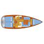 Book yachts online - sailboat - Sun Odyssey 389 - Amadeus - rent
