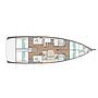 Book yachts online - sailboat - Sun Odyssey 490 - Bellatrix - rent