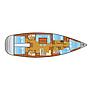 Book yachts online - sailboat - Bavaria 51 Cruiser - Lady Rose - rent
