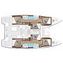 Book yachts online - catamaran - Lagoon 50 - VICTORIA (VIP EQUIPPED, Generator, Air-condition, Watermaker, Teak cockpit, Underwater lights, TV, Icemaker, 2 SUP, Wifi) *Skippered only* - rent